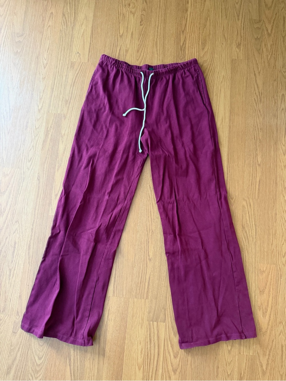 Wild Fable Burgundy Wide Leg Lounge Pants Women’s Medium